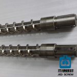 单排气板材挤出机专用螺杆机筒-世博页面在线登录，挤出机螺杆，注塑机螺杆，舟山螺杆，螺杆厂