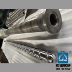 杰德 钢带造粒机挤出机螺杆机筒 耐热耐腐蚀 型号齐全 支持定制-世博页面在线登录，挤出机螺杆，注塑机螺杆，舟山螺杆，螺杆厂