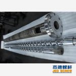 杰德 Φ150/25电线电缆挤出机螺杆机筒 机筒螺旋槽 精益求精 铸造优良品质-世博页面在线登录，挤出机螺杆，注塑机螺杆，舟山螺杆，螺杆厂