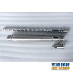 杰德 橡胶挤出机新型螺杆机筒 塑化均匀 支持定制 经久耐用-世博页面在线登录，挤出机螺杆，注塑机螺杆，舟山螺杆，螺杆厂