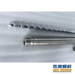 杰德 橡胶挤出机新型螺杆机筒 塑化均匀 支持定制 经久耐用-世博页面在线登录，挤出机螺杆，注塑机螺杆，舟山螺杆，螺杆厂